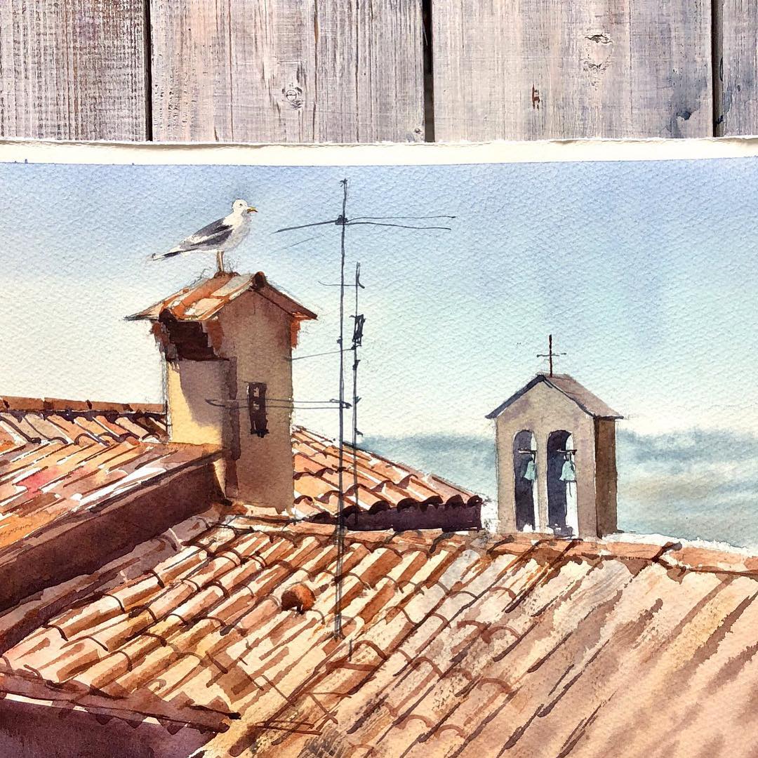 Экстрим Скетчинг 4_ Крыши мира. Акварель - Калачев_0.jpg